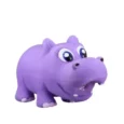 Petsport NaturFlex Babies Tiny Tots Hippo Squeaky Dog Toy