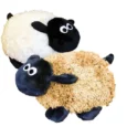 Petsport Sheldon Sheep Assorted Plush Toy with Sqeaker 18cm (Assorted)