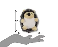 Petsport Tiny Tots Little Hedgie Small And Medium Breed Dog Toy 4.7 inch at ithinkpets.com (2)