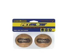 Petsport Tuff Balls Dog Toy Peanut Butter Pack Of 2 at ithinkpets.com (1)