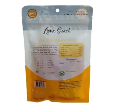 Renas Love Chicken Jerky Strips Puppy And Dog Treat at ithinkpets.com (2)