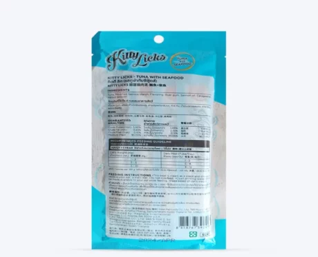 Renas Recipe Kitty Licks Tuna With Seafood Cat Treat 15g X 4 at ithinkpets.com (2)