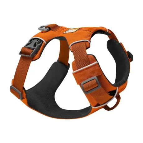 Ruffwear Front Range Dog Harness Campfire Orange at ithinkpets.com