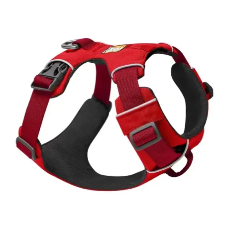 Ruffwear Front Range Dog Harness Red Sumac at tihinkpets.com
