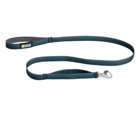 Ruffwear Front Range Dog Leash Blue Moon at ithinkpets.com