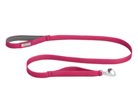 Ruffwear Front Range Dog Leash Hibiscus Pink at ithinkpets.com