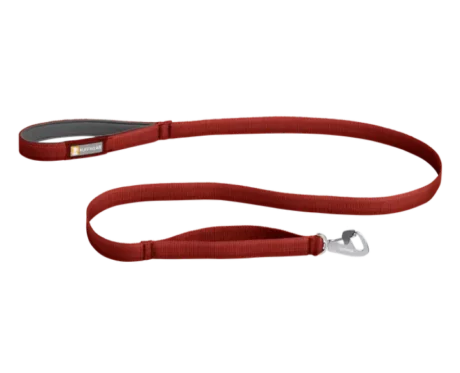 Ruffwear Front Range Dog Leash Red Sumac at ithinkpets.com