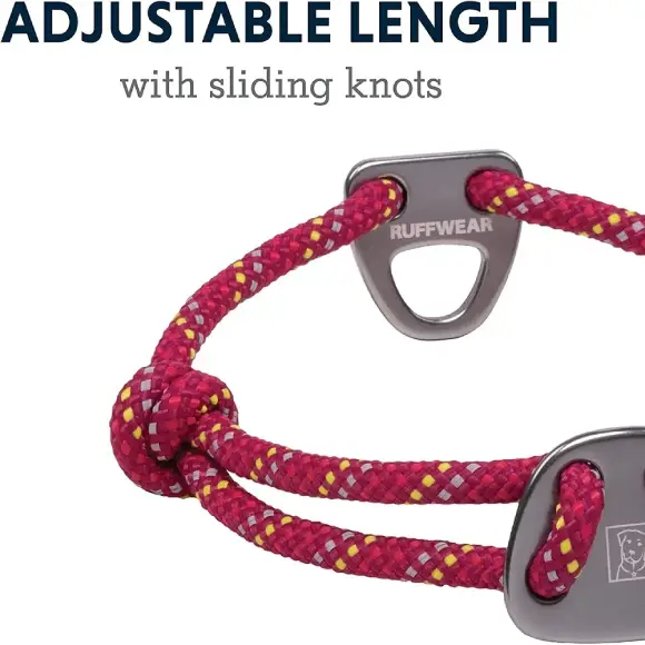 Ruffwear Knot a Collar Hibiscus Pink at ithinkpets.com