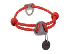 Ruffwear Knot a Collar Red Sumac at ithinkpets.com