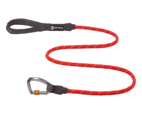 Ruffwear Knot a Leash Red Sumac at ithinkpets.com