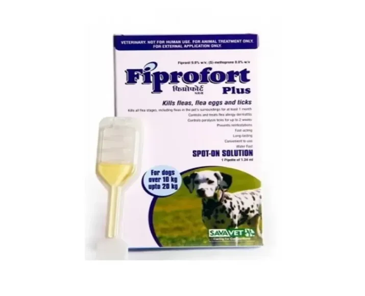 SAVAVET Fiprofort Spot 10Kg to 20Kg, Puppy and Adult at ithinkpets