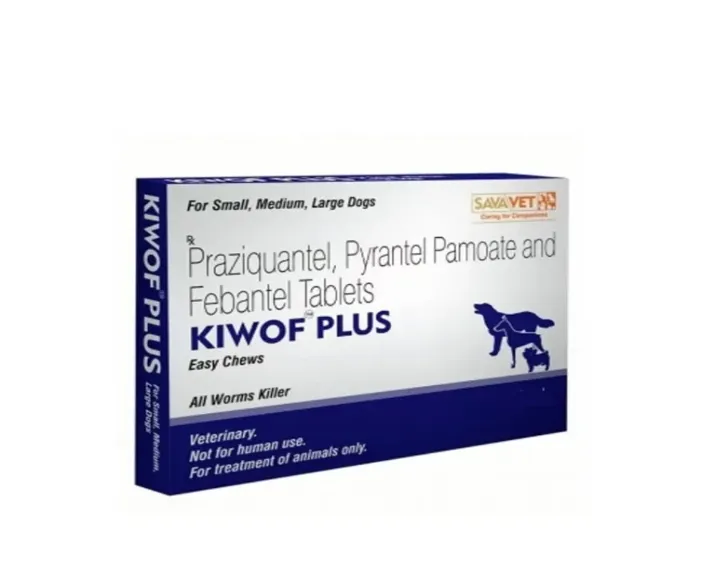 SAVAVET Kiwof Plus Deworming Tablets 10 Tablets, Puppies and Adult at ithinkpets