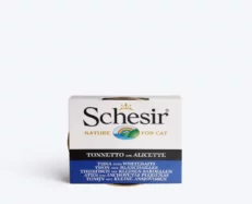 Schesir Tuna With Whitebaits Wet Cat Food 85 gms at ithinkpets.com (1)