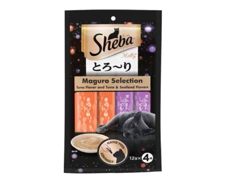 Sheba Melty Maguro Tuna & Seafood Flavour Cat Creamy Treat at ithinkpets
