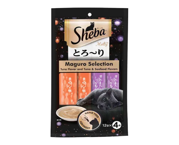 Sheba Melty Maguro Tuna & Seafood Flavour Cat Creamy Treat at ithinkpets (5)