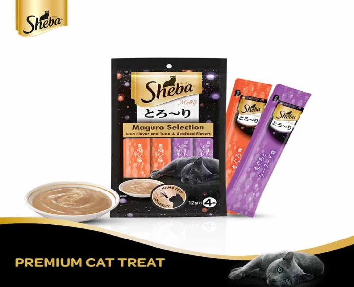 Sheba Melty Maguro Tuna & Seafood Flavour Cat Creamy Treat at ithinkpets (6)