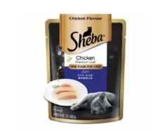 Sheba Rich Chicken Premium Loaf Adult Wet Cat Food at ithinkpets