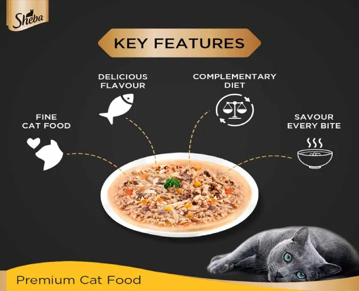 Sheba Rich Premium Tuna Pumpkin & Carrot In Gravy Adult Wet Cat Food at ithinkpets (8)