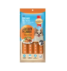 Smart Heart Creamy Chicken Carrot Treat at ithinkpets.com