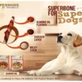 Superbone Almond Oil Chicken Stick Dog Treats, 185 Gms