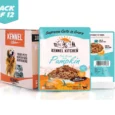 Kennel Kitchen Supreme Cuts in Gravy Fish With Pumpkin, Puppy and Adult Dog Food