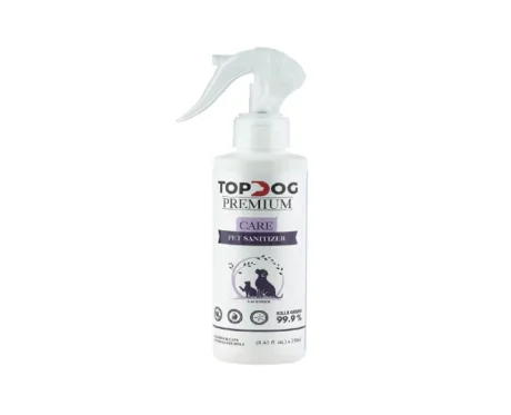 TopDog Premium Pet Sanitizer Lavender 250 ml, Puppies and Adult Dogs at ithinkpets (2)