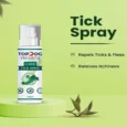 TopDog Premium Tick Spray 100 ml, Dogs and Cats