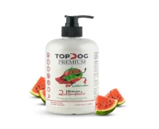 TopDog Premium Watermelon 2 in 1 Shampoo with Conditioner 500 ml, Cats and Dogs at ithinkpets (1)