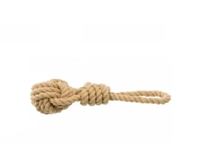 Trixie BE NORDIC Playing Rope with Woven in Ball 20 Cm at ithinkpets.com (2)