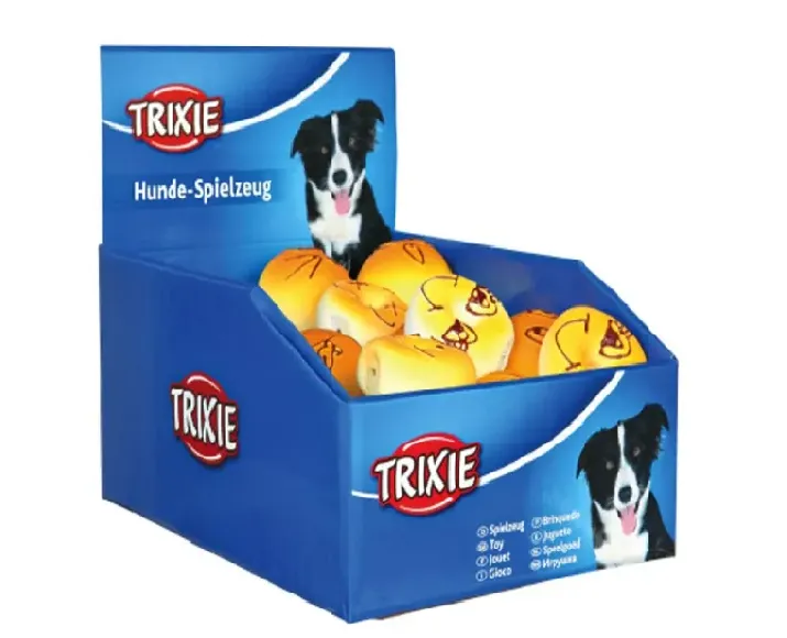 Trixie Bagel Toy Assorted Latex 6 cm at ithinkpets.com (5)