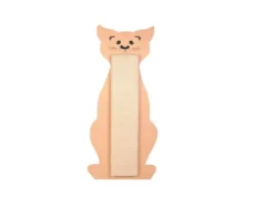Trixie Cat Shaped Cat Scratching Board 2 feet Cat & Kitten at ithinkpets.com (1)