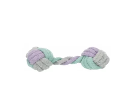 Trixie Dumbbell Rope Dog Toy 15 cm at ithinkpets.com (1)