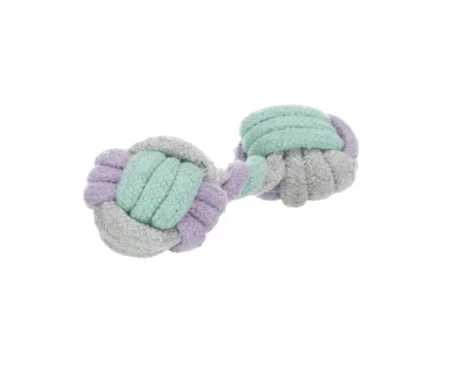 Trixie Dumbbell Rope Dog Toy 15 cm at ithinkpets.com (2)