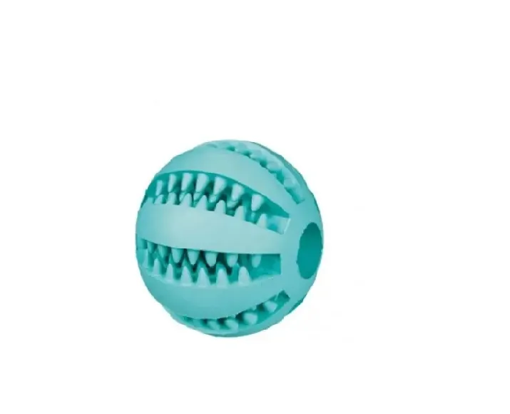 Trixie Natural Denta Fun Ball Mint Flavour 7 cm at ithinkpets.com (1)