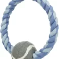 Trixie Rope Ring with Tennis Ball Puppies and Adult