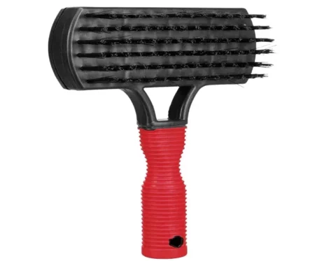 Trixie Soft Brush Double Plastic Nylon & Metal Bristles at ithinkpets.com (2)