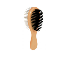 Trixie Wooden Double Sided Brush with Pin & Bristles Cats & Dogs at ithinkpets.com (1)