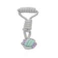 Trixie Woven In Ball Rope with handle Dog Toy
