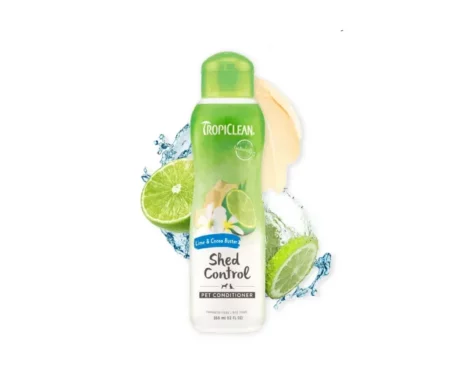 TropiClean Lime and Cocoa Butter Shed Control Conditioner at ithinkpets (1)