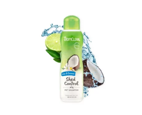 TropiClean Lime and Coconut De Shedding Shampoo at ithinkpets (1)