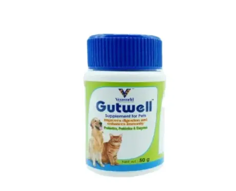 Venworld Gutwell Powder, Supplement for Digestion And Immunity at ithinkpets.com 2 (1)