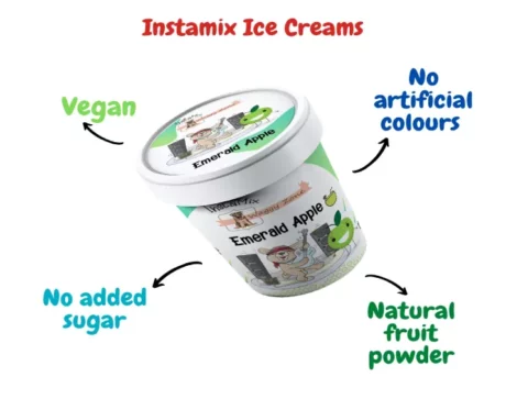 Waggy Zone Doggy Ice Cream Emerald Apple 40 Gms at ithinkpets.com (2)