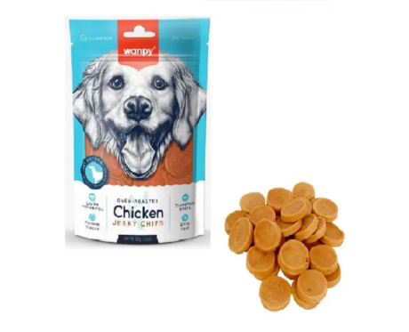 Wanpy-Oven-Roasted-Chicken-Jerky-Chips-Dog-Treats- at ithinkpets.com (2)