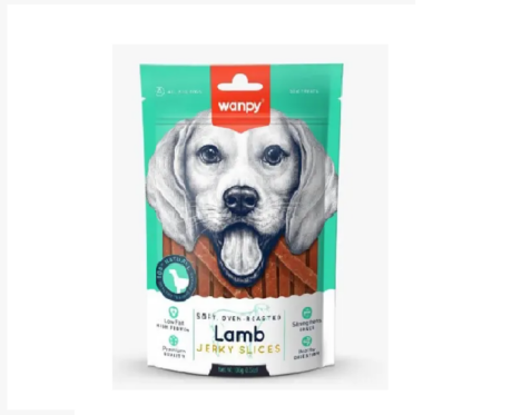 Wanpy-Soft-Oven-Roasted-Lamb-Jerky-Slices-Dog-Treats- at ithinkpets.com (1)
