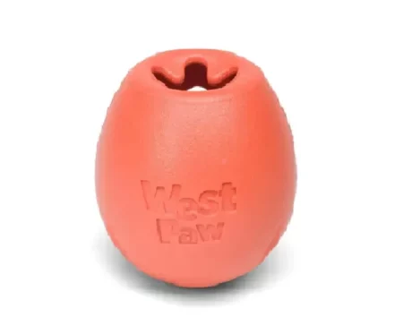 West Paw Rumbl Melon Dog Chew Toy at ithinkpets.com (1)