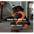 West Paw Zogoflex Bumi Dog Tug Toy Orange