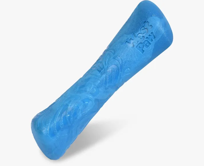 West Paw Zogoflex Drifty Toy For Dogs And Puppies Blue at ithinkpets.com (1)