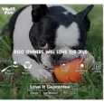 West Paw Zogoflex Jive Ball Toy For Dogs Orange