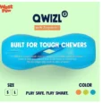 West Paw Zogoflex Qwizl Treat Toy For Dogs Blue