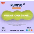West Paw Zogoflex Rumpus Chew Toy For Dogs Green